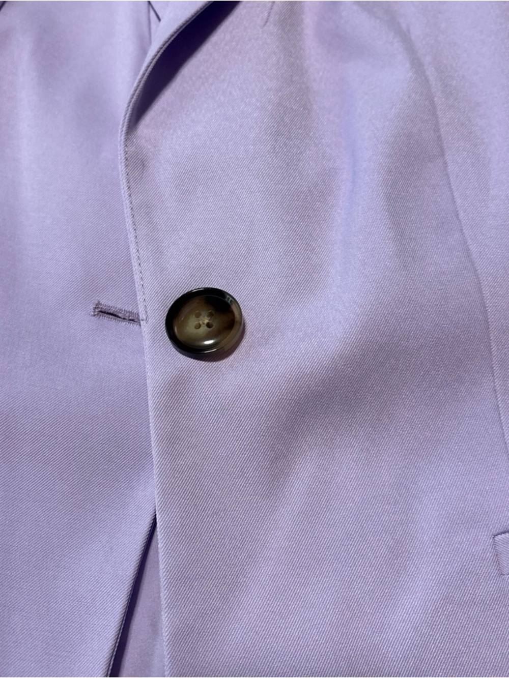 Future Collective Lavender Single-Button Blazer - Picture 3 of 6